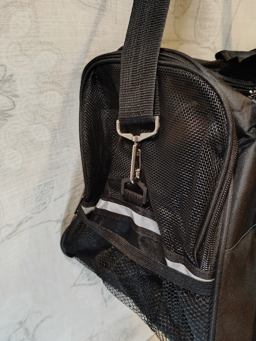 Black Pet Carrier /Travel Bag - Unbranded